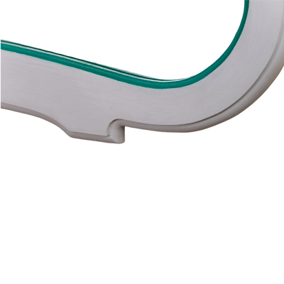 Mirror "MEDIUM SAN MATTEO" (White and Emerald Green)