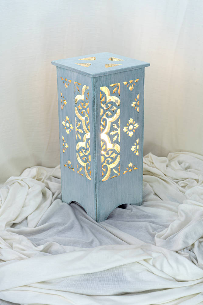 Lamp "SERAFINA" (Blue Brushstroke)