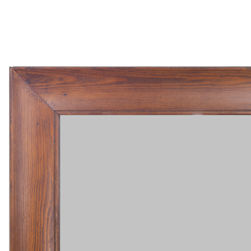 Straight Mirror "A GUANTIERA" (Stained Fir)