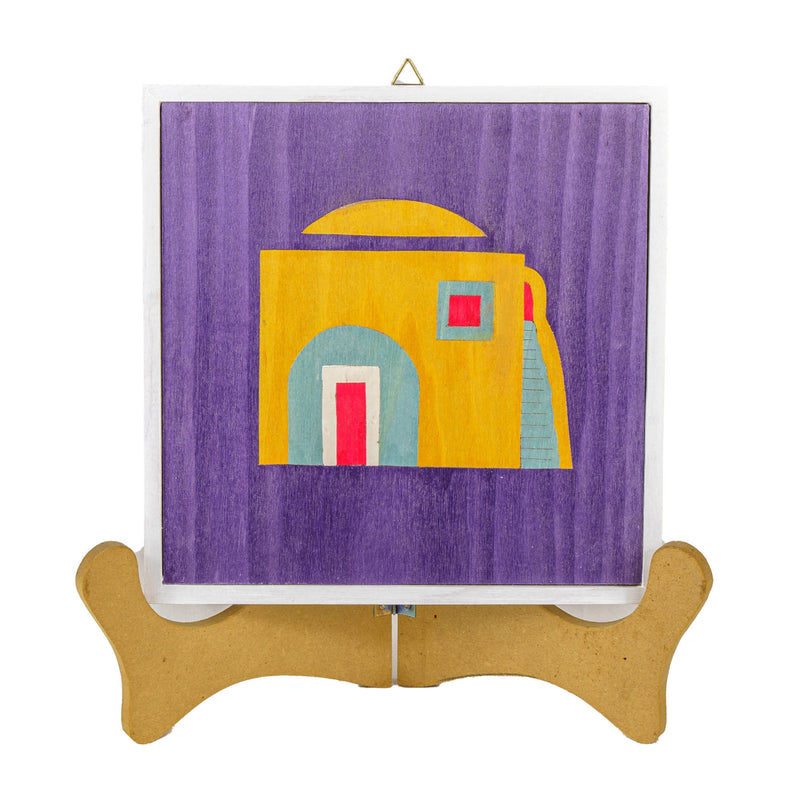 Inlaid Picture "Mediterranean Houses 001"