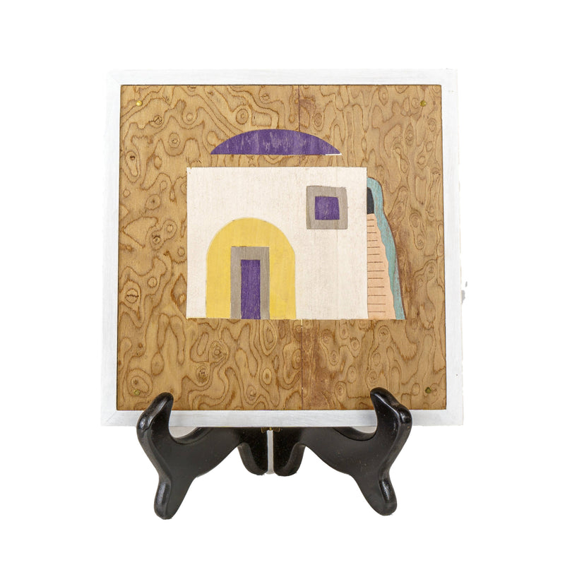 Inlaid Picture "Mediterranean Houses 008"