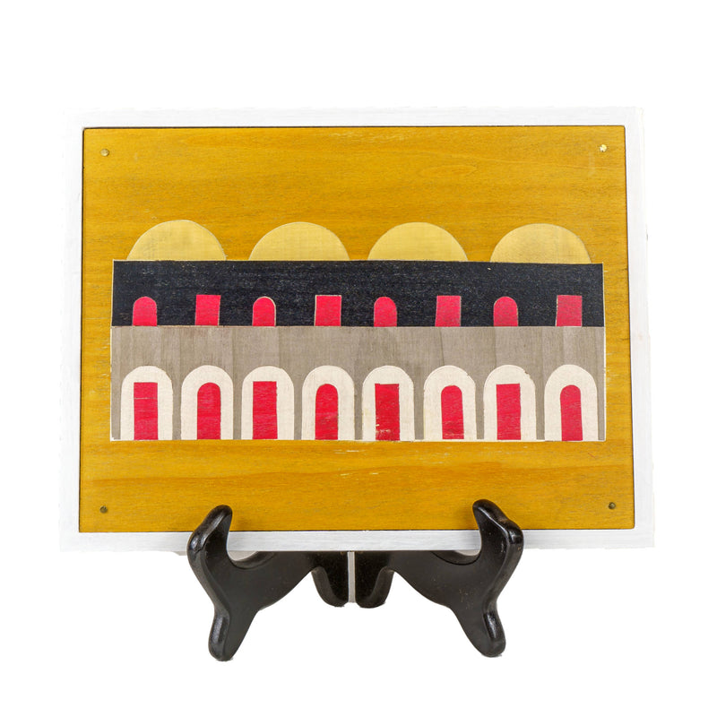 Inlaid Picture "Mediterranean Houses 009"