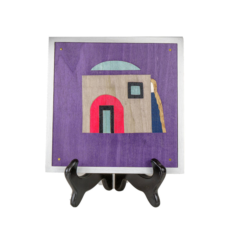 Inlaid Picture "Mediterranean Houses 011"