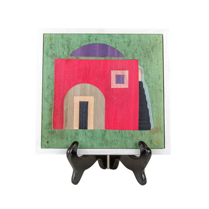 Inlaid Picture "Mediterranean Houses 015"