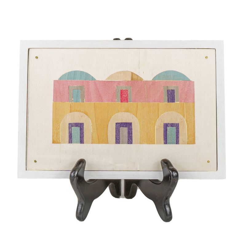 Inlaid Picture "Mediterranean Houses 017"