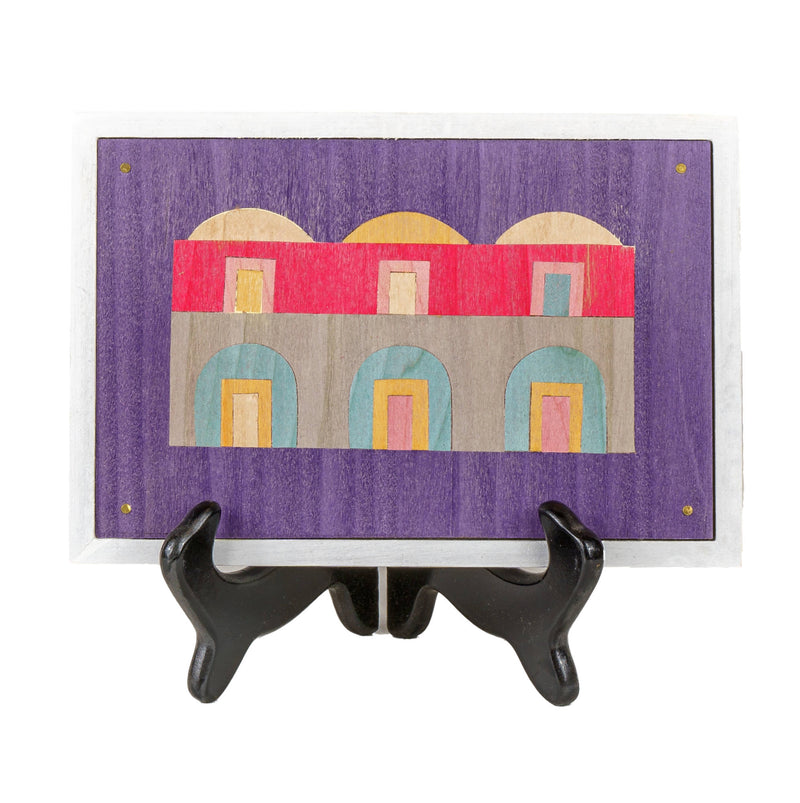 Inlaid Picture "Mediterranean Houses 020"