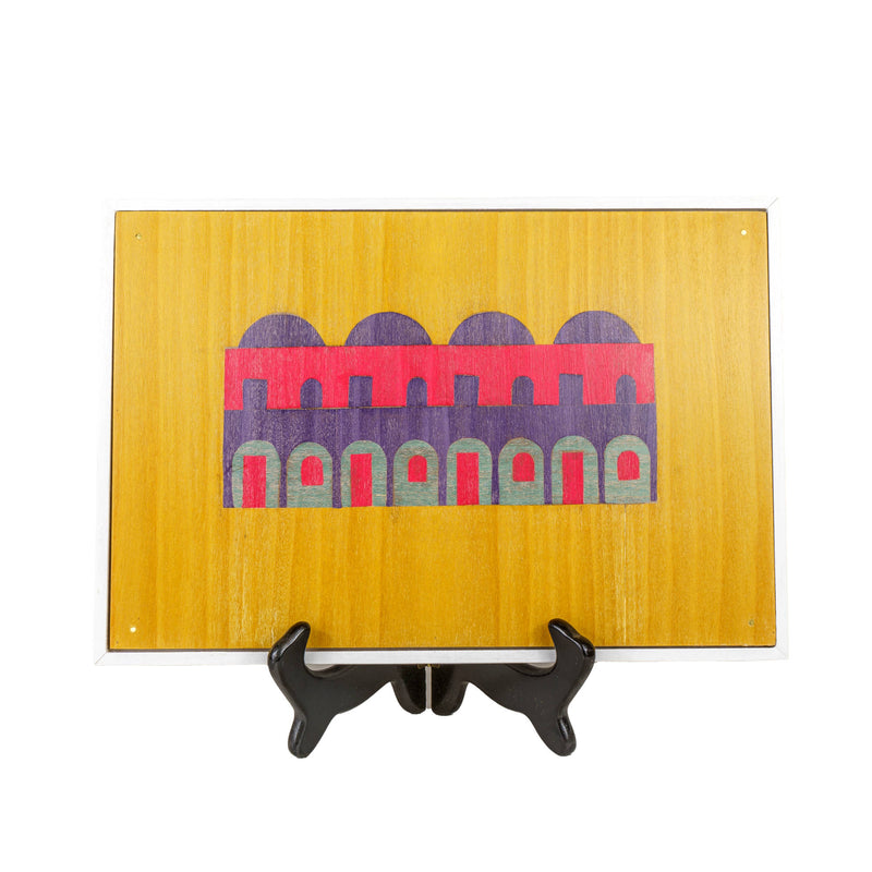 Inlaid Picture "Mediterranean Houses 026"