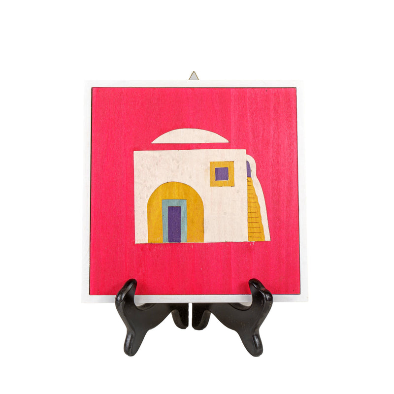 Inlaid Picture "Mediterranean Houses 030"