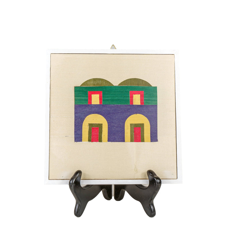 Inlaid Picture "Mediterranean Houses 034"