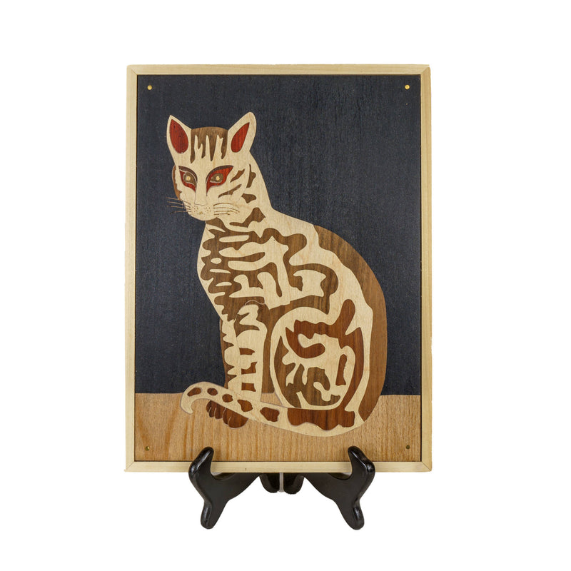 Inlaid picture "Mediterranean Cat 002"