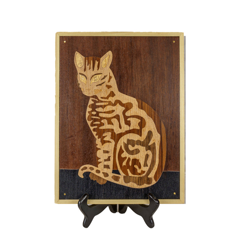 Inlaid picture "Mediterranean Cat 004"