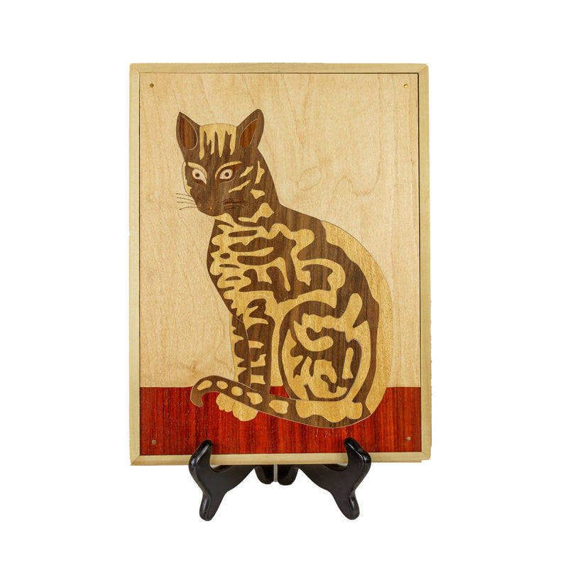 Inlaid picture "Mediterranean Cat 005"