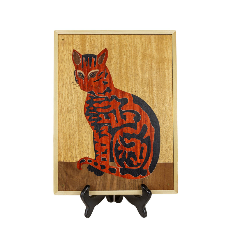 Inlaid picture "Mediterranean Cat 007"