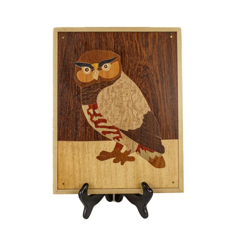 Inlaid Picture "Mediterranean Owl 001"