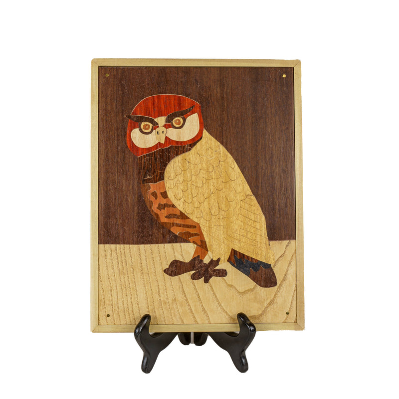 Inlaid Picture "Mediterranean Owl 002"