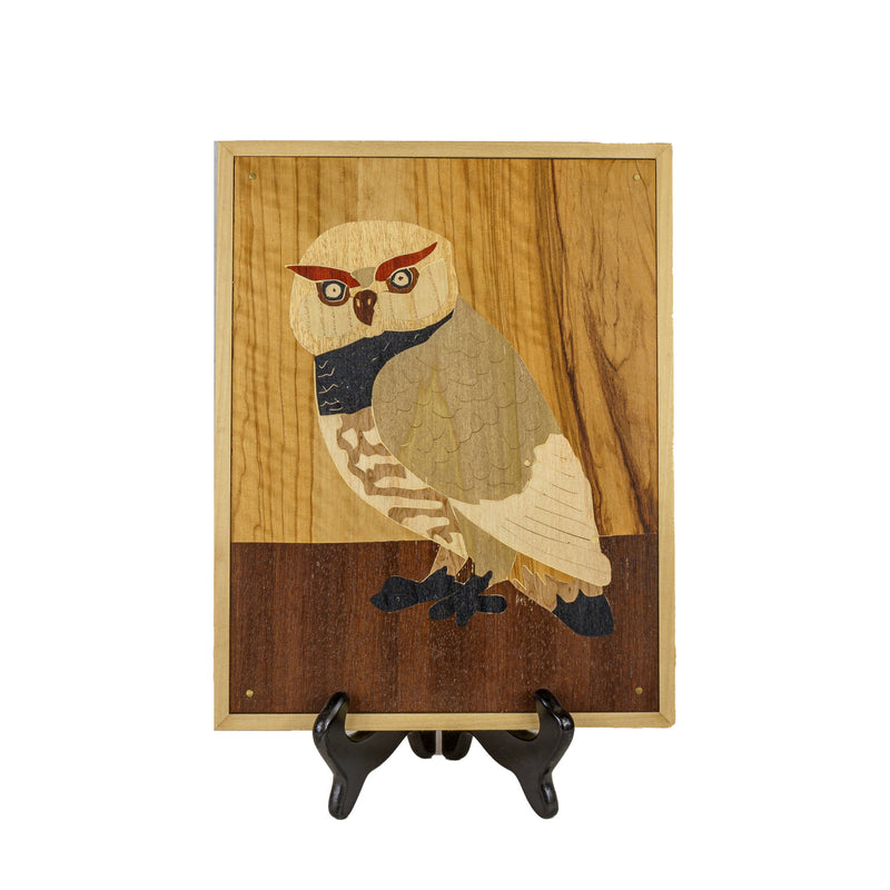 Inlaid Picture "Mediterranean Owl 003"