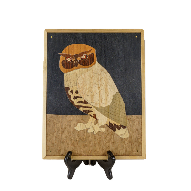 Inlaid Picture "Mediterranean Owl 006"