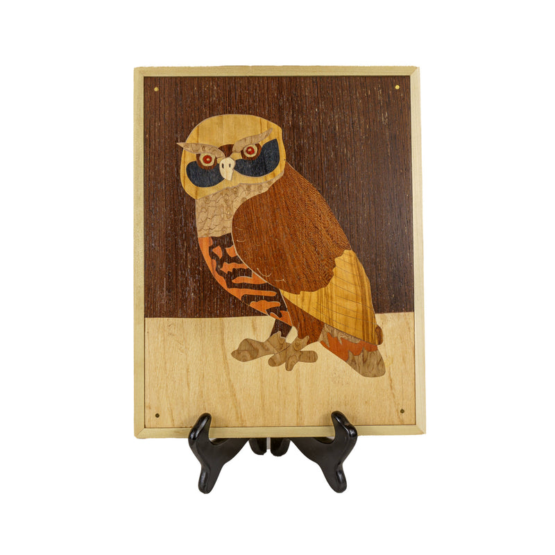 Inlaid Picture "Mediterranean Owl 009"