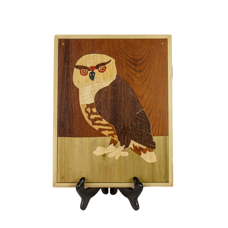 Inlaid Picture "Mediterranean Owl 010"