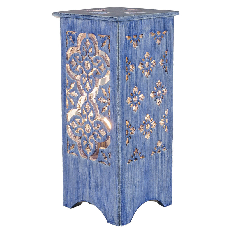 "CHERUBINA" Lamp (Blue Brushstroke)