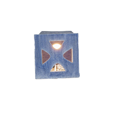 "CHERUBINA" Lamp (Blue Brushstroke)