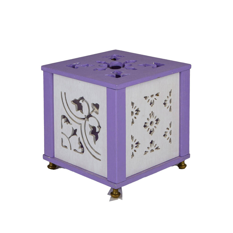 "MORESCA" lamp (White and Lilac)