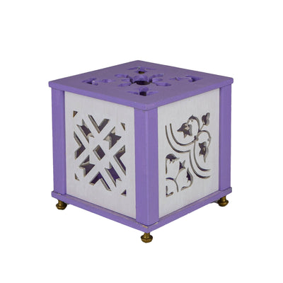 "MORESCA" lamp (White and Lilac)