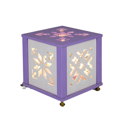 "MORESCA" lamp (White and Lilac)