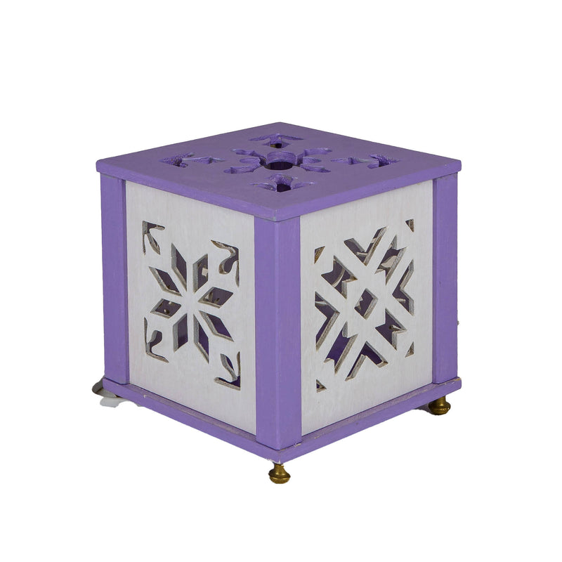 "MORESCA" lamp (White and Lilac)