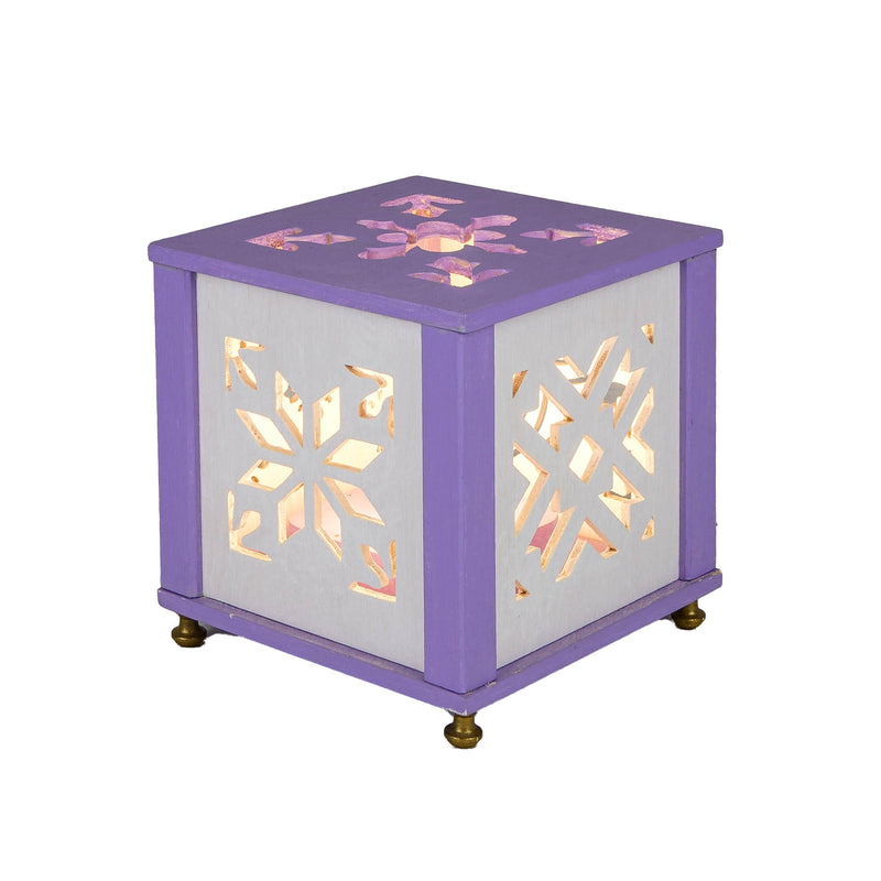 "MORESCA" lamp (White and Lilac)