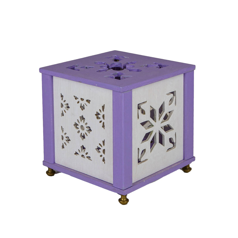 "MORESCA" lamp (White and Lilac)