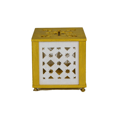 "MORESCA" Lamp (White and Gold)