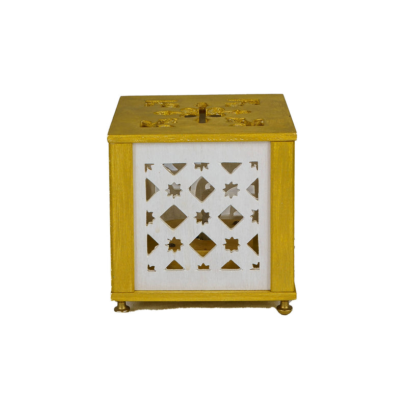 "MORESCA" Lamp (White and Gold)