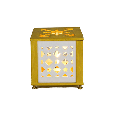 "MORESCA" Lamp (White and Gold)