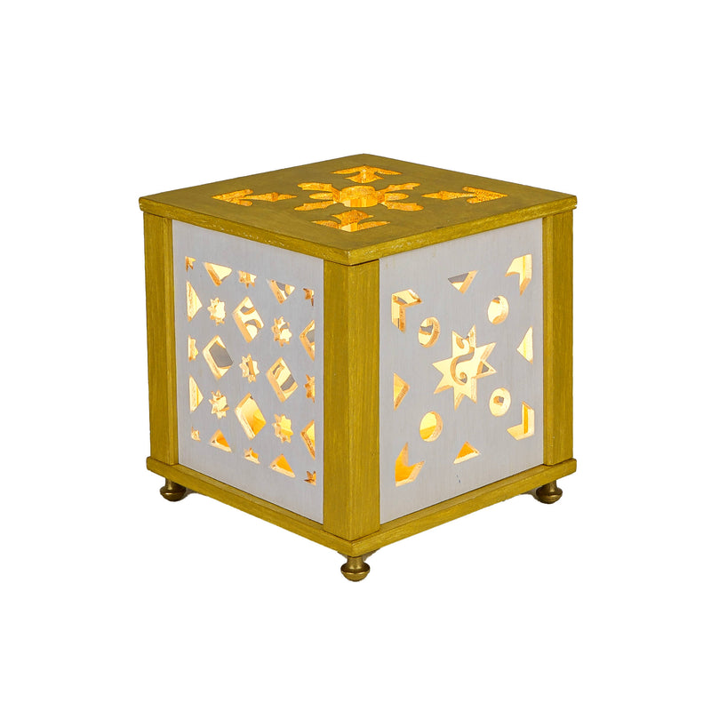 "MORESCA" Lamp (White and Gold)