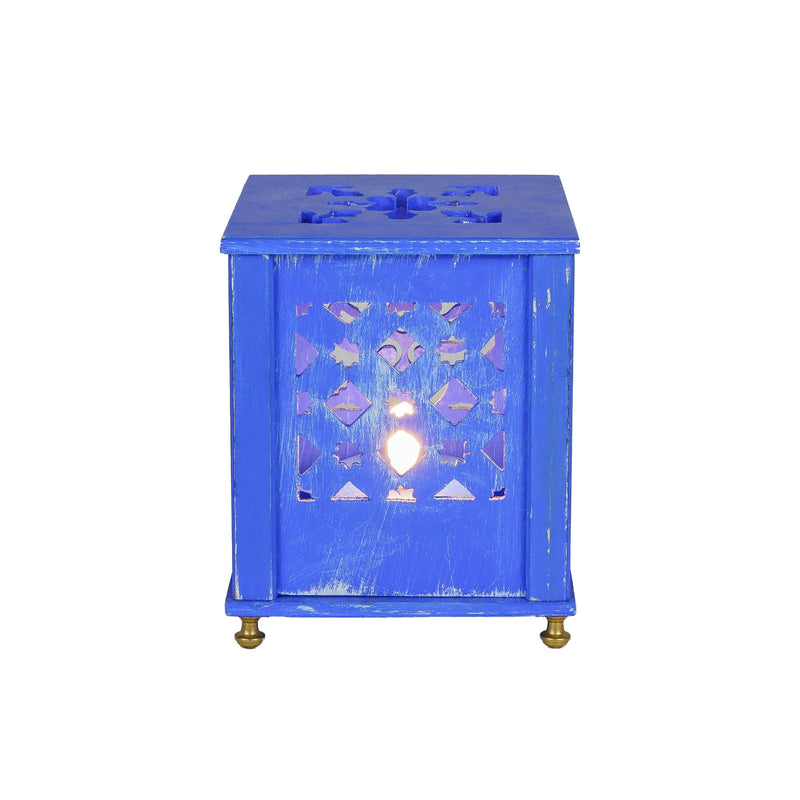 Lampada "MORESCA" (Blu decapato)